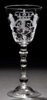 Lot 231 - An armorial goblet of the 'Newcastle' type,...