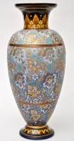 Lot 352 - Doulton Lambeth 'Chine' ware vase, with...