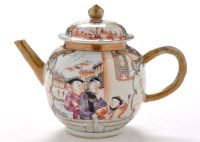 Lot 408 - Chinese Famille Rose teapot and cover, of...