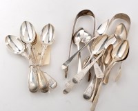 Lot 498 - Six Victorian teaspoons, by Robert Stebbings,...