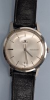 Lot 585 - Jaeger LeCoultre: a stainless steel...