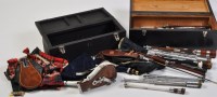Lot 789 - A collection of Northumbrian small pipes;...