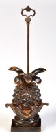 Lot 822 - An early 20th Century patinated bronze...