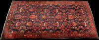 Lot 881 - A Mahal carpet, with bold floral scrolling...