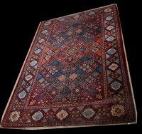 Lot 901A - An early 20th Century Kashan rug, the fields...