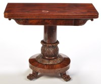 Lot 938 - An early 19th Century mahogany turn-over...