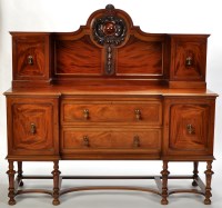 Lot 962 - An early 20th Century mahogany sideboard, by...