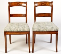 Lot 977 - A pair of 19th Century Continental mahogany...