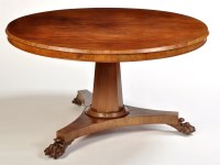 Lot 1003 - *A 19th Century mahogany breakfast table, the...