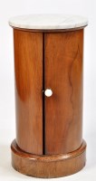 Lot 1060 - *An early Victorian mahogany cylindrical...