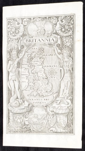 Lot 7 - William Hole (16th/17th Century) ''BRITANNIA''...