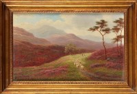Lot 271 - William Mellor (1851-1931) AN UPLAND COUNTRY...