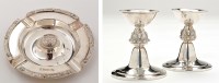 Lot 564 - A matched pair of Elizabeth II candlesticks,...