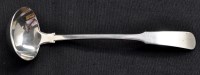 Lot 595 - An early 19th Century sauce ladle, by William...