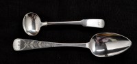 Lot 596 - A Victorian teaspoon, by John le Gallais,...