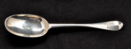 Lot 614 - A George I tablespoon, probably by John...