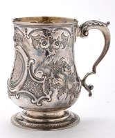 Lot 626 - A Victorian mug, maker's mark indistinct,...