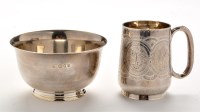 Lot 640 - A Victorian christening mug, by Roberts & Belk...