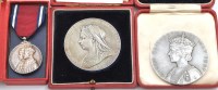 Lot 671 - A Queen Victoria Silver Jubilee medallion,...