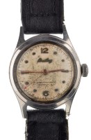 Lot 679 - Breitling: a mid 20th Century stainless steel...