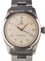 Lot 681 - Tudor Oyster Royal: a gentleman's stainless...