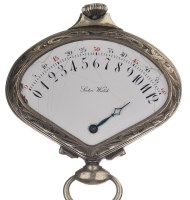 Lot 684 - Record Watch Co: Sector watch fob watch, the...