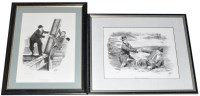 Lot 849 - A pair of limited edition prints, after Peter...