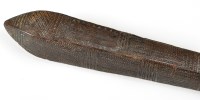 Lot 865 - A Tongan Island 'Aku-Tau' wood (ironwood) war...