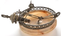 Lot 873 - An early 20th Century hanging ceiling light...