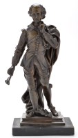 Lot 885 - Artist Unknown: a bronze figure of William...