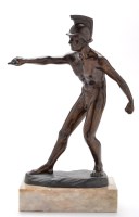 Lot 888 - S. Sthuatenberg: a patinated bronze model of a...