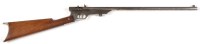 Lot 922 - A Quackenbush .22 cal. rifle, the 22in. heavy...