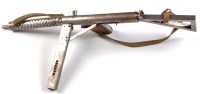 Lot 1031 - A steel dummy Sten type machine gun,...
