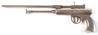 Lot 1049 - A Bedford & Walker .215cal. air pistol, circa...