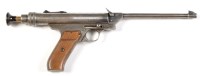 Lot 1052 - A Brown O.H. .22cal. Pneumatic pistol, no. 174...