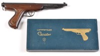 Lot 1054 - A Swedish Carolus .177cal. air pistol, circa...