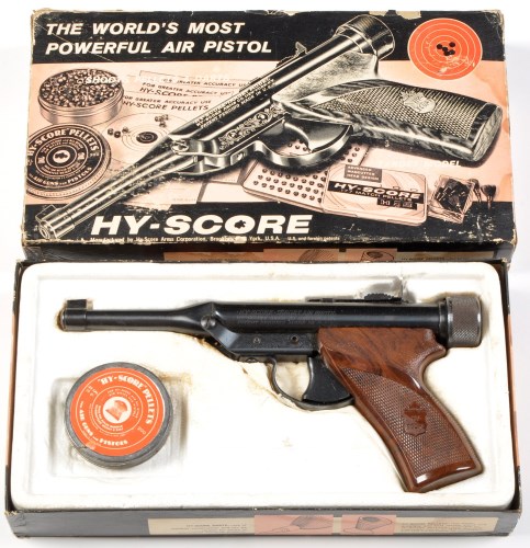 Lot 1078 - A Hy-Score Target 800B .22cal. air pistol, no....