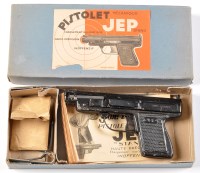 Lot 1080 - A JEP ''Pistolet Mecanique'' elastic BB pistol,...