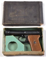 Lot 1093 - A Tell II .177cal. air pistol, circa 1930's,...
