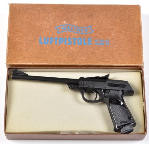 Lot 1097 - A Walther model LP53 .177cal. air pistol, no....