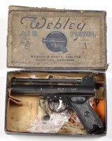 Lot 1098 - A Webley MKI .177cal. air pistol, no. 774...