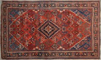 Lot 1126 - A Jashagan rug, the field decorated with...