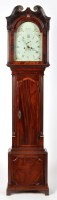 Lot 1149 - John Charlton, Durham: a mahogany and banded...