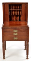 Lot 1286 - An early 19th Century apothecary's mahogany...