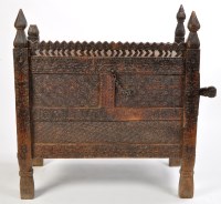 Lot 1290 - A 19th Century softwood Swat Valley dowry...