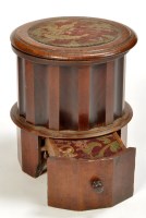 Lot 1310 - An early 19th Century circular bedside...