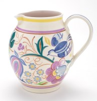 Lot 38 - Poole Pottery: a bluebird and floral design...