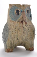 Lot 51 - Lladro: a vase modelled as an owl, with...