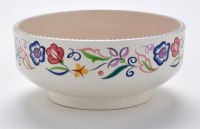 Lot 59 - Poole Pottery: a 'CS' pattern circular bowl,...