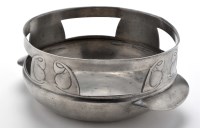 Lot 80 - Liberty & Co: a Tudric twin-handled pewter...